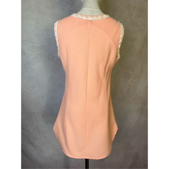 Vintage Mod Flower Power Tunic Top - Picture 3 of 4